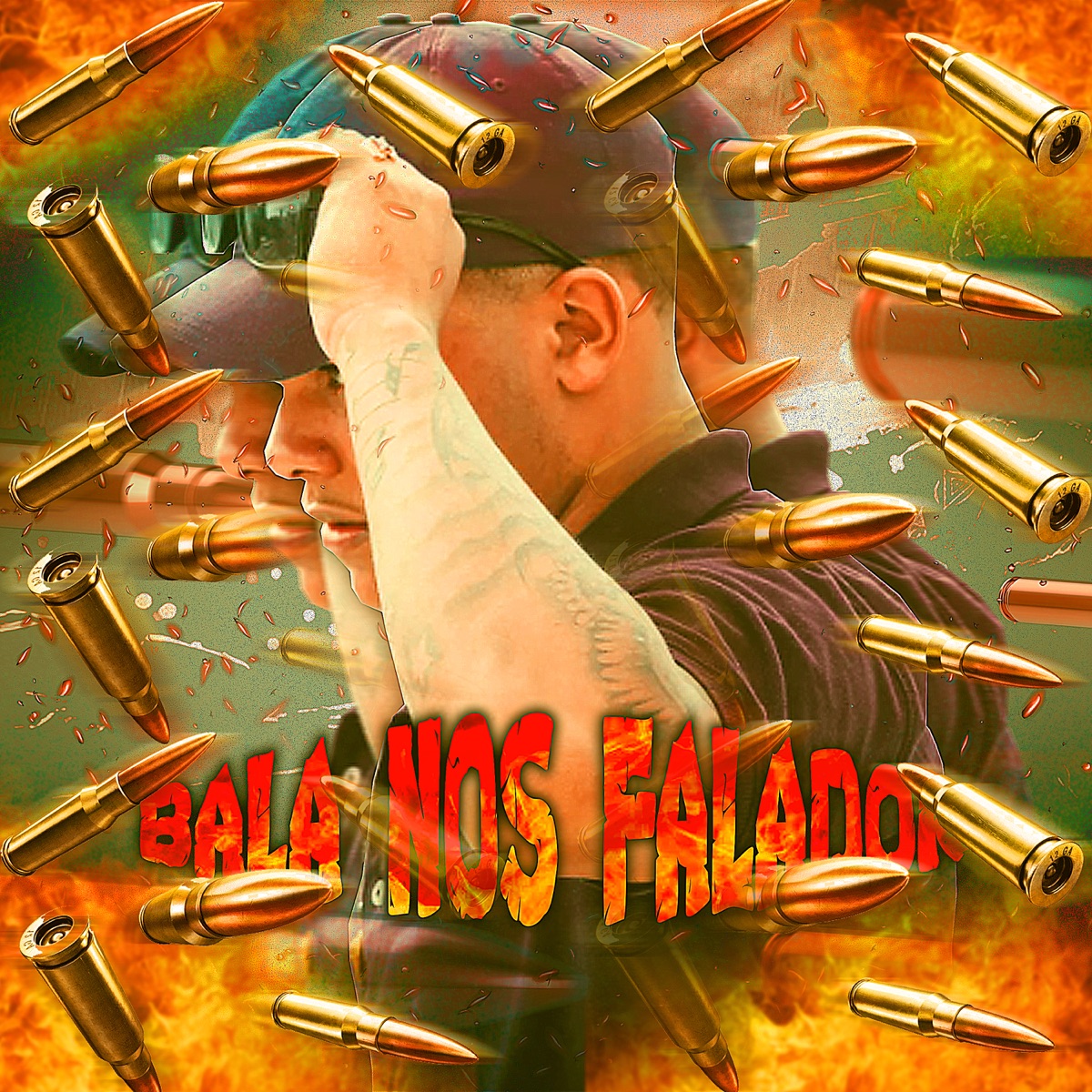 Bala nos Falador - Single by Mc Binho Pzs & Dj Cretino album cover