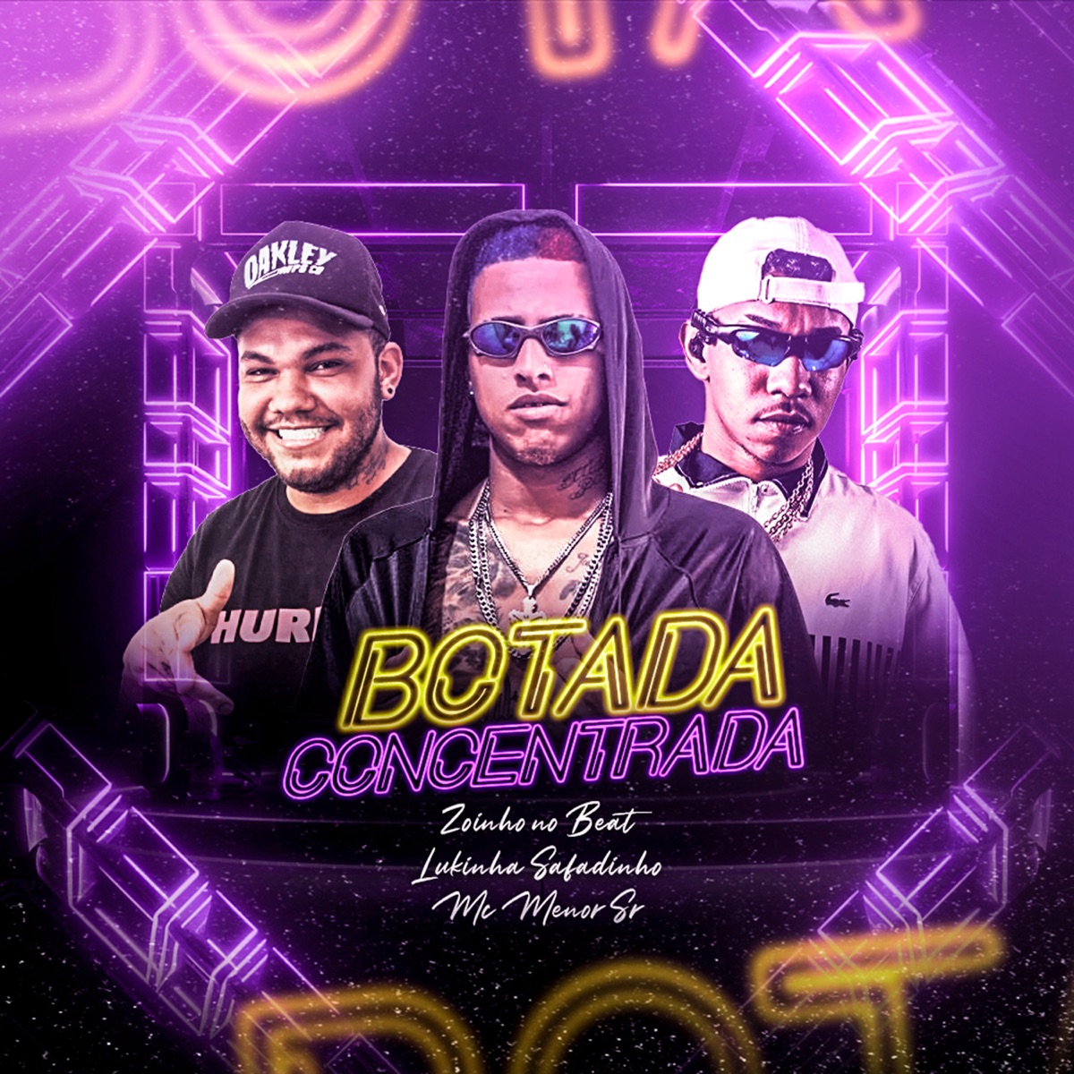 Botada Concentrada - Single by Lukinha Safadinho, Mc Menor Sr & Zoinho no Beat album cover
