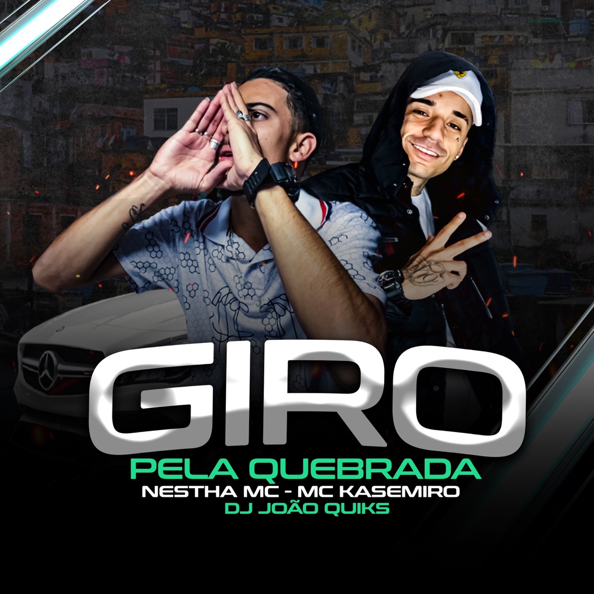 Giro Pela Quebrada - Single by MC Kasemiro & Nestha MC album cover