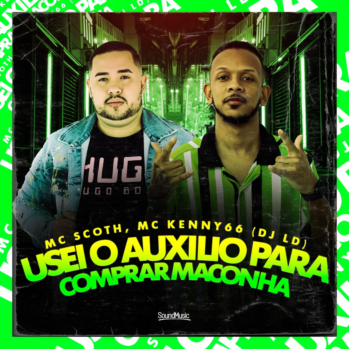 Usei o Auxilio para Comprar Maconha - Single by Mc Scoth & Mc Kenny 66 album cover