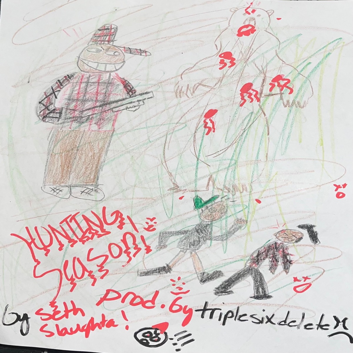 HUNTING SEASON! (feat. triplesixdelete) - Single by Seth Galindo album cover