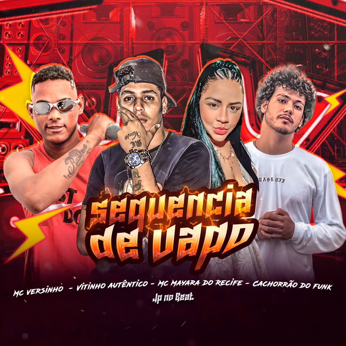 Sequência de Vapo - Single by Vitinho Autêntico, mc vesinho & Cachorrao do funk album cover