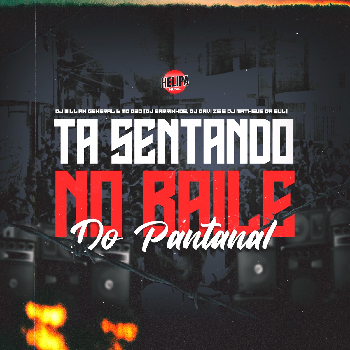 Ta Sentando no Baile do Pantanal (feat. DJ DAVI ZS & DJ Barrinhos) - Single by Mc D20, DJ Willian General & DJ Matheus da Sul album cover