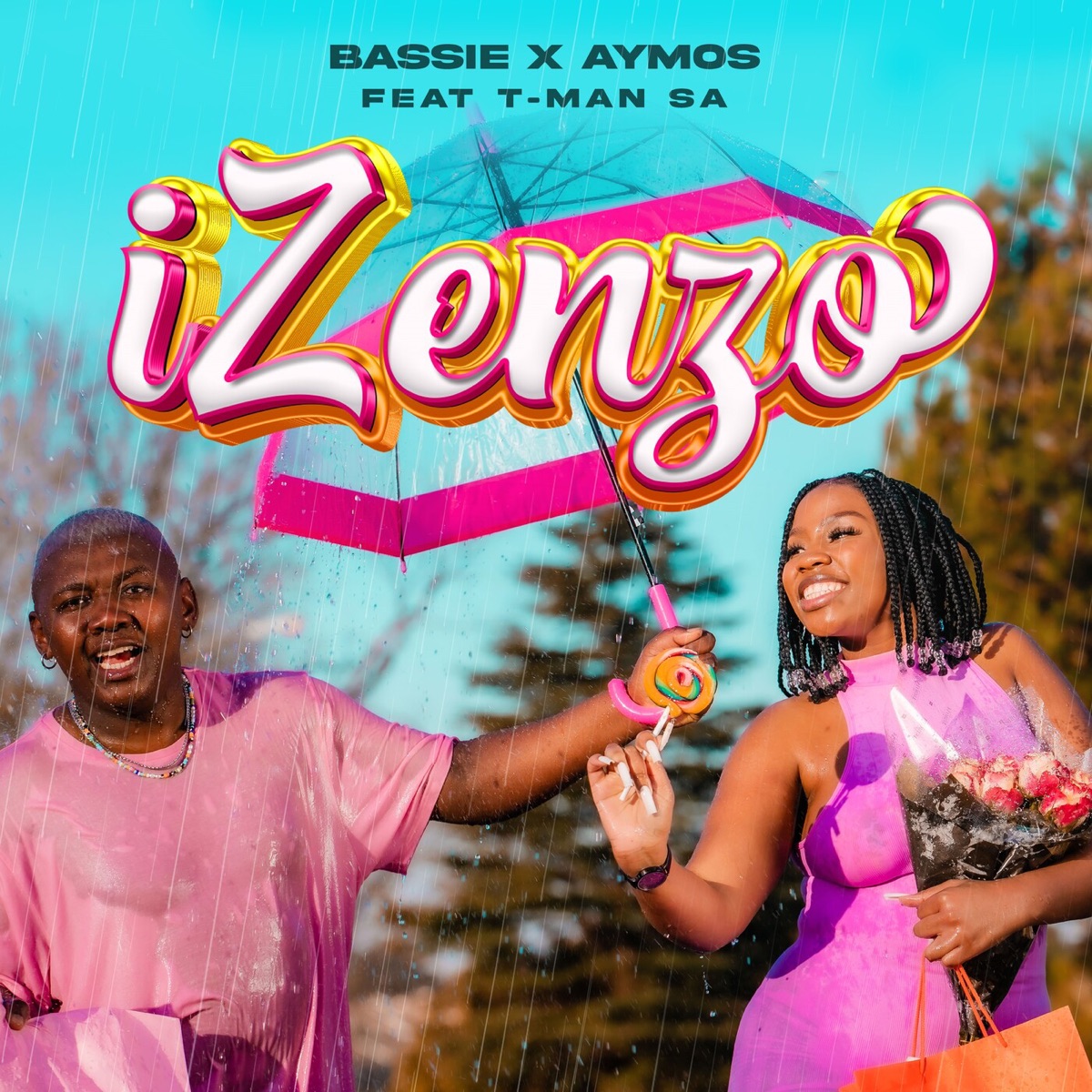Izenzo (feat. T-Man SA) - Single by Bassie & Aymos album cover