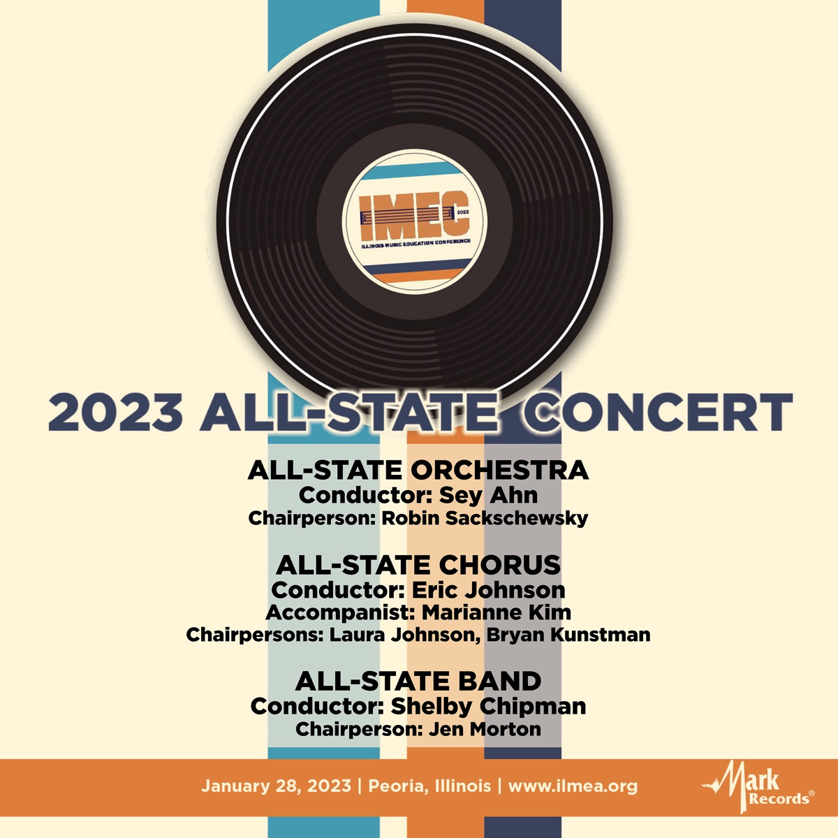 2023 Illinois Music Education Conference: Illinois All-State Orchestra, Illinois All-State Chorus & Illinois All-State Band (Live) by Illinois All-State Chorus, Illinois All-State Band & Illinois All-State Orchestra album cover