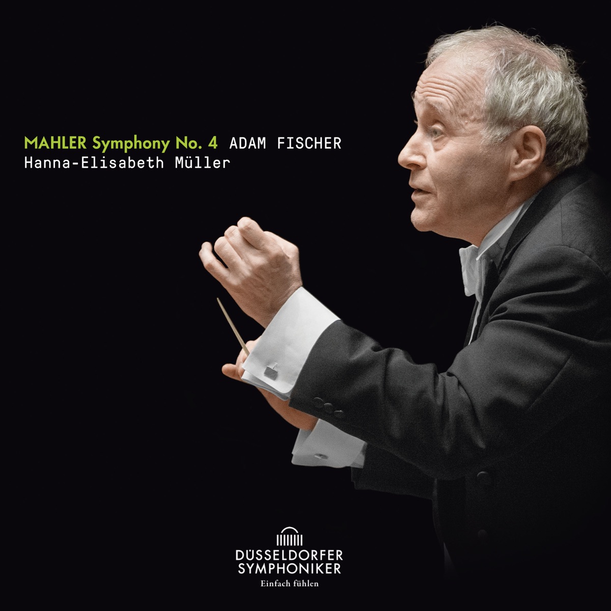 Mahler: Symphony No. 4 in G Major by Ádám Fischer, Düsseldorfer Symphoniker & Hanna-Elisabeth Müller album cover