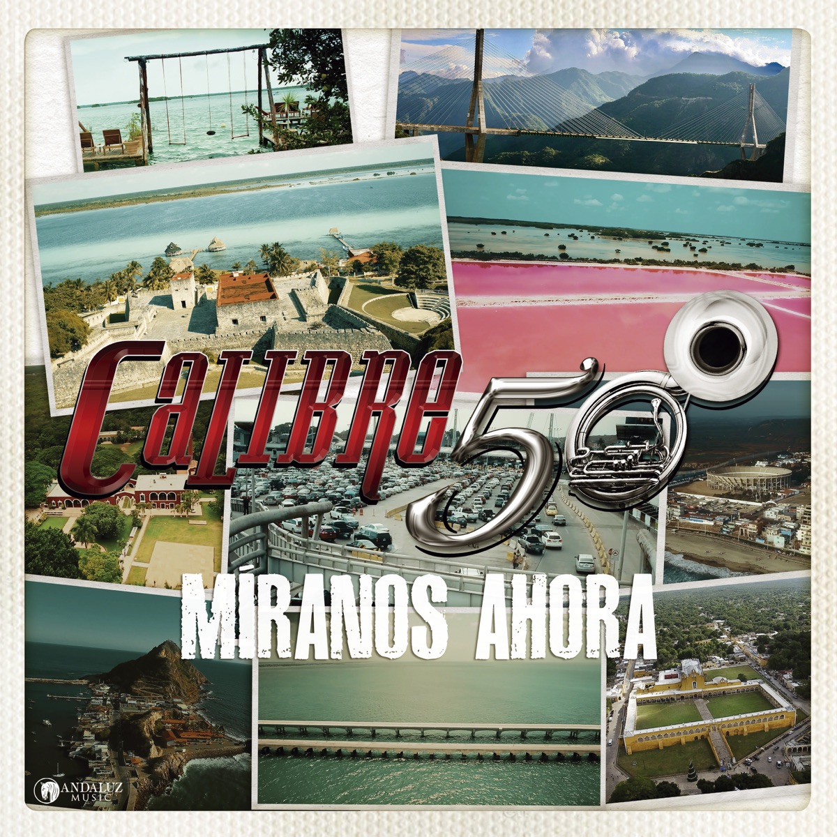 Míranos Ahora - Single by Calibre 50 album cover