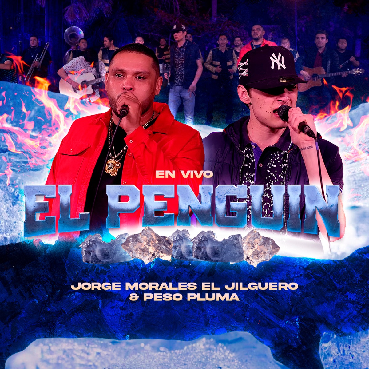 El Penguin (En Vivo) - Single by Jorge Morales El Jilguero & Peso Pluma album cover artwork