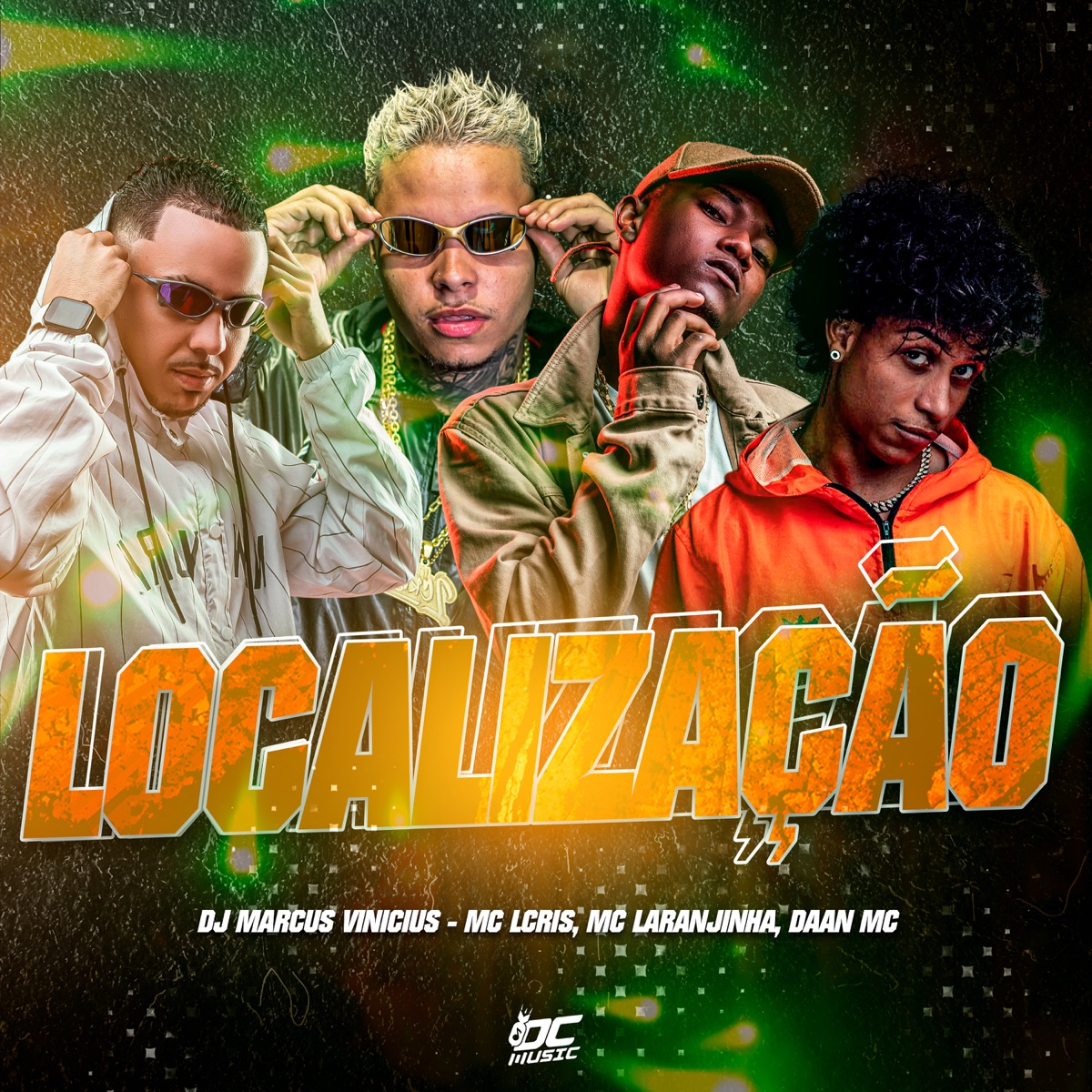 Localização (feat. DJ Marcus Vinicius) - Single by MC Laranjinha, Daan Mc & MC LCRIS album cover