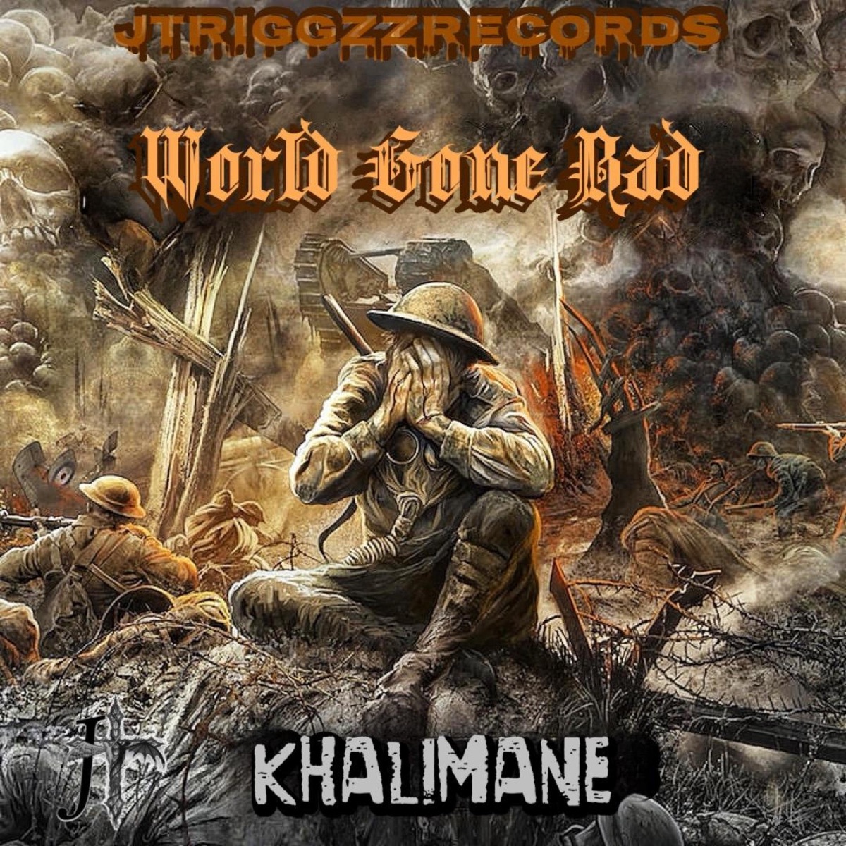 World Gone Bad - Single by Darkmane album cover