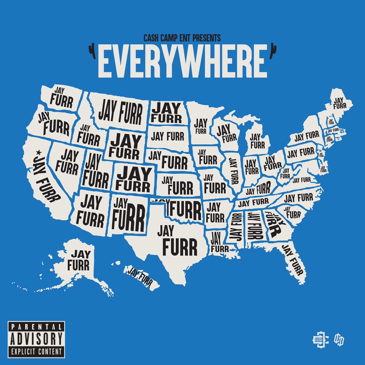 Everywhere - Single by Jay Furr album cover