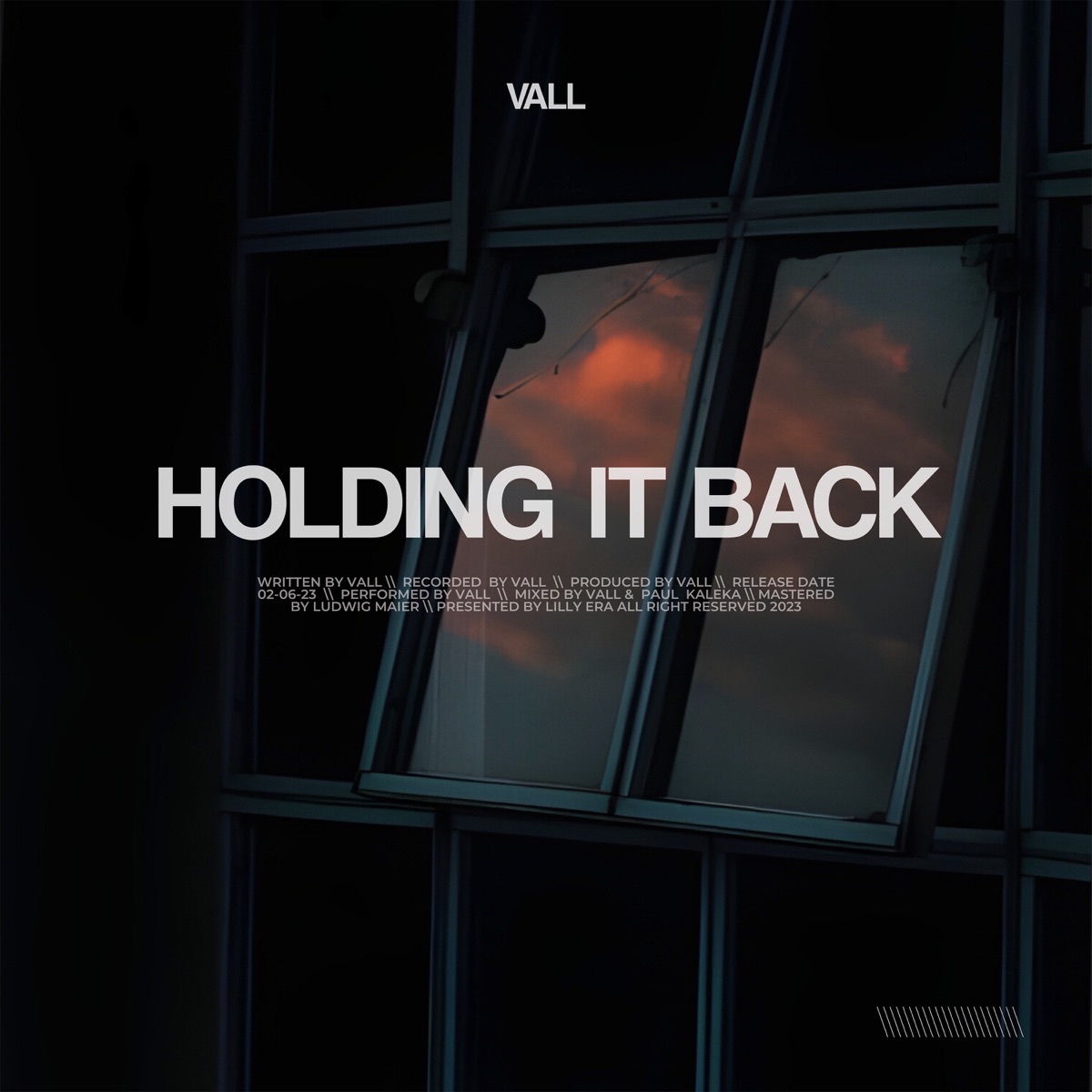 Holding It Back - Single by Vall album cover