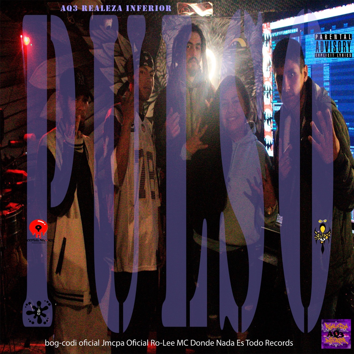 PULSO (feat. bog-codi oficial, Jmcpa Oficial & Ro-Lee MC) - Single by AQ3 REALEZA INFERIOR album cover
