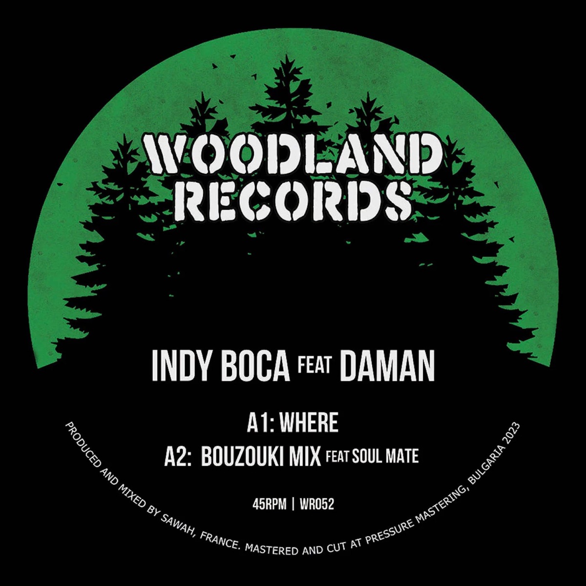 Where (feat. Indy Boca) - Single by Daman album cover