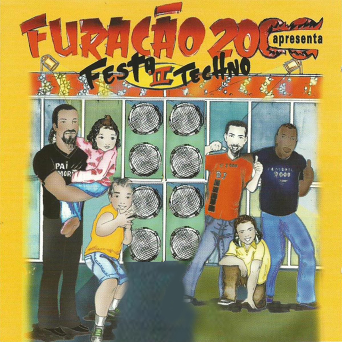 Festa Techno, Vol. 2 by Furacão 2000 album cover
