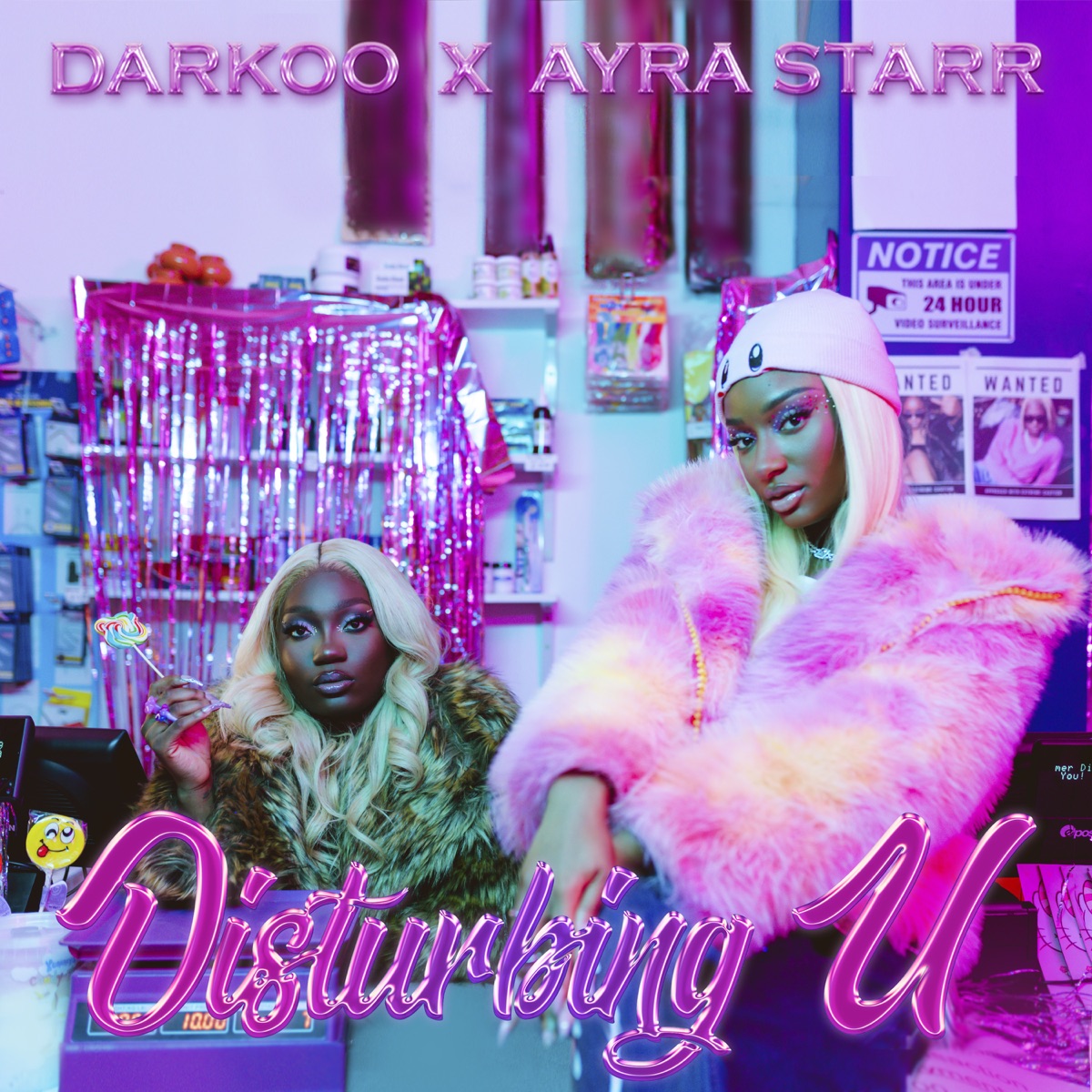 Disturbing U - Single by Darkoo & Ayra Starr album cover
