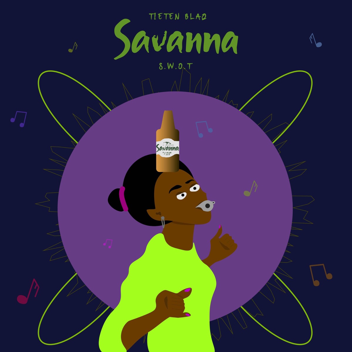 Savanna (feat. S.W.O.T) - Single by Tieten Blaq album cover
