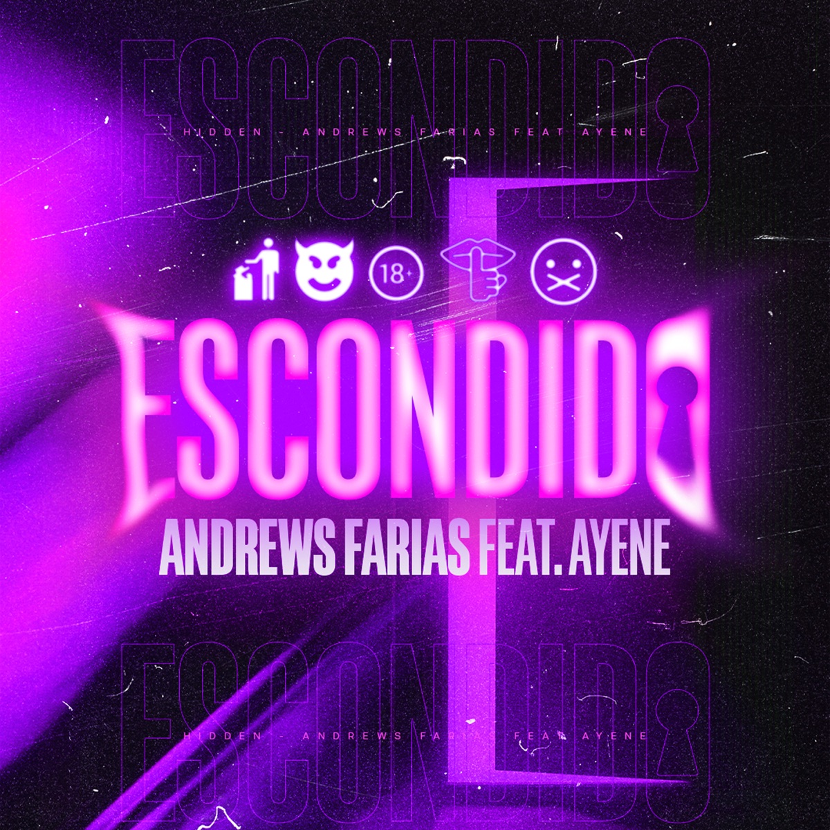 Escondido (feat. Ayene) - Single by Andrews Farias album cover