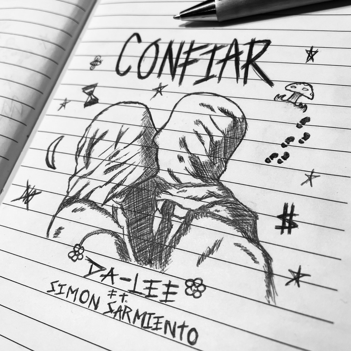 Confiar - Single by Da-lee & Simon Sarmiento album cover
