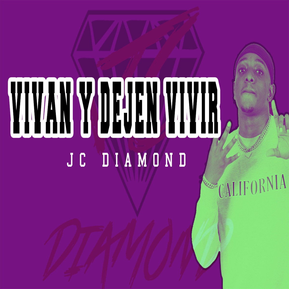 Vivan Y Dejen Vivir - Single by Jc Diamond album cover