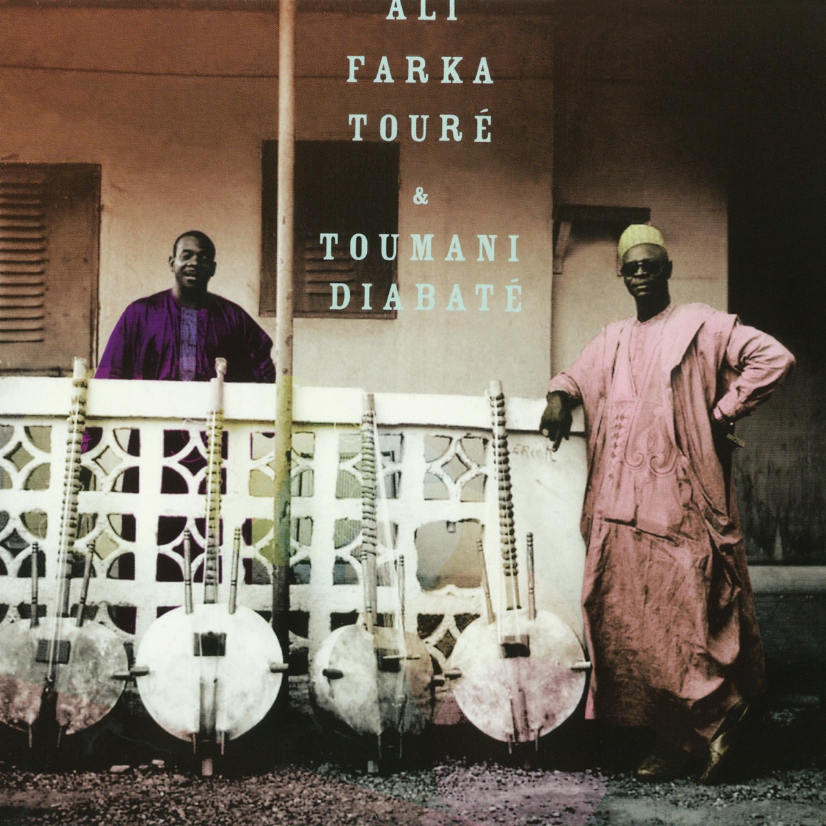 Ali & Toumani by Ali Farka Touré & Toumani Diabate album cover