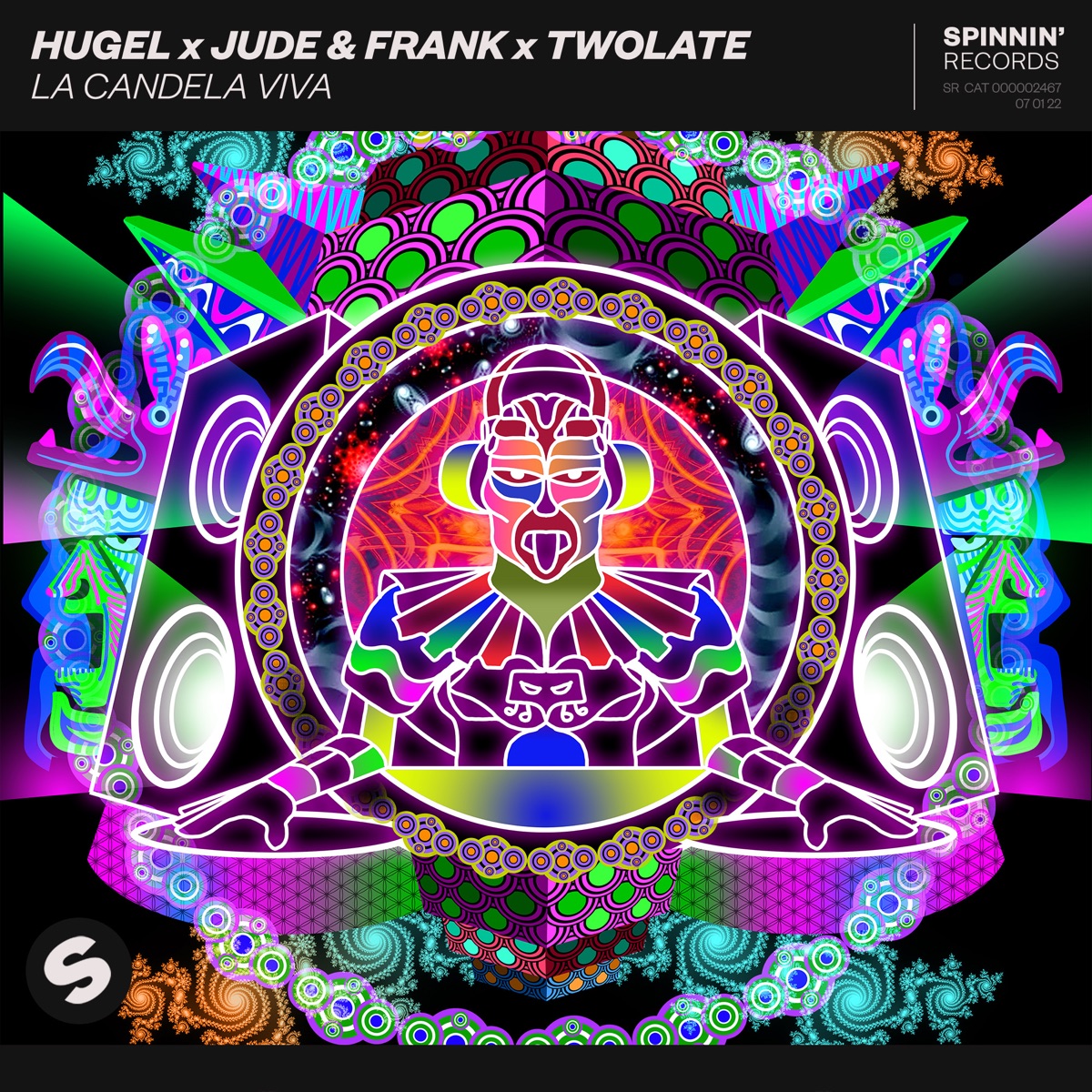 La candela viva - Single by HUGEL, Jude & Frank & Twolate album cover