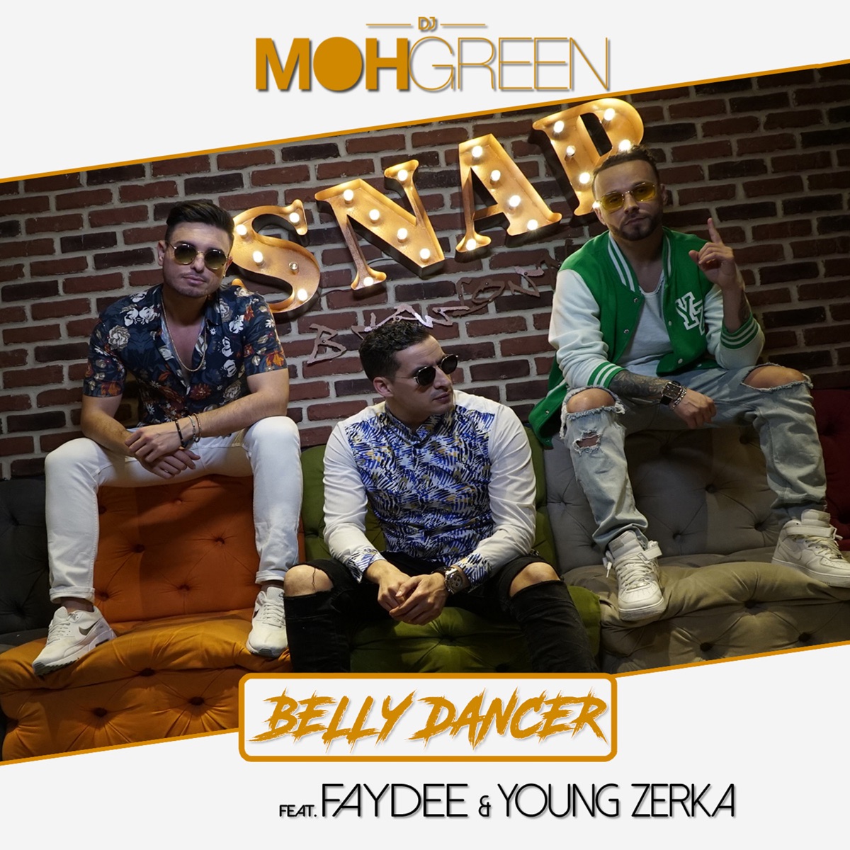 Belly Dancer - Single by DJ Moh Green, Faydee & Young Zerka album cover