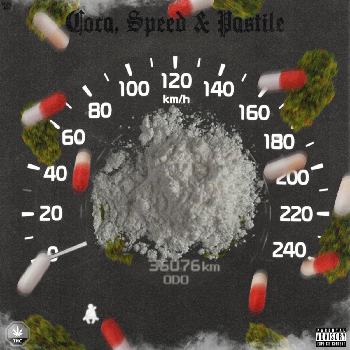 Coca, Speed & Pastile - Single by Lil Ban album cover