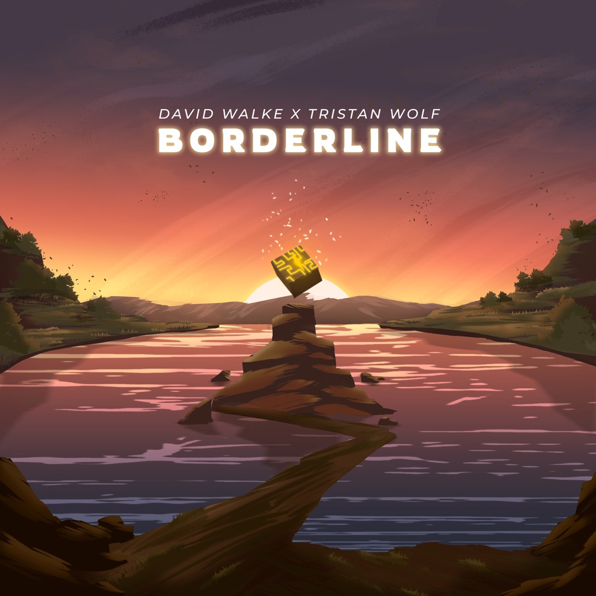 BORDERLINE - Single by David Walke & Tristan Wolf album cover