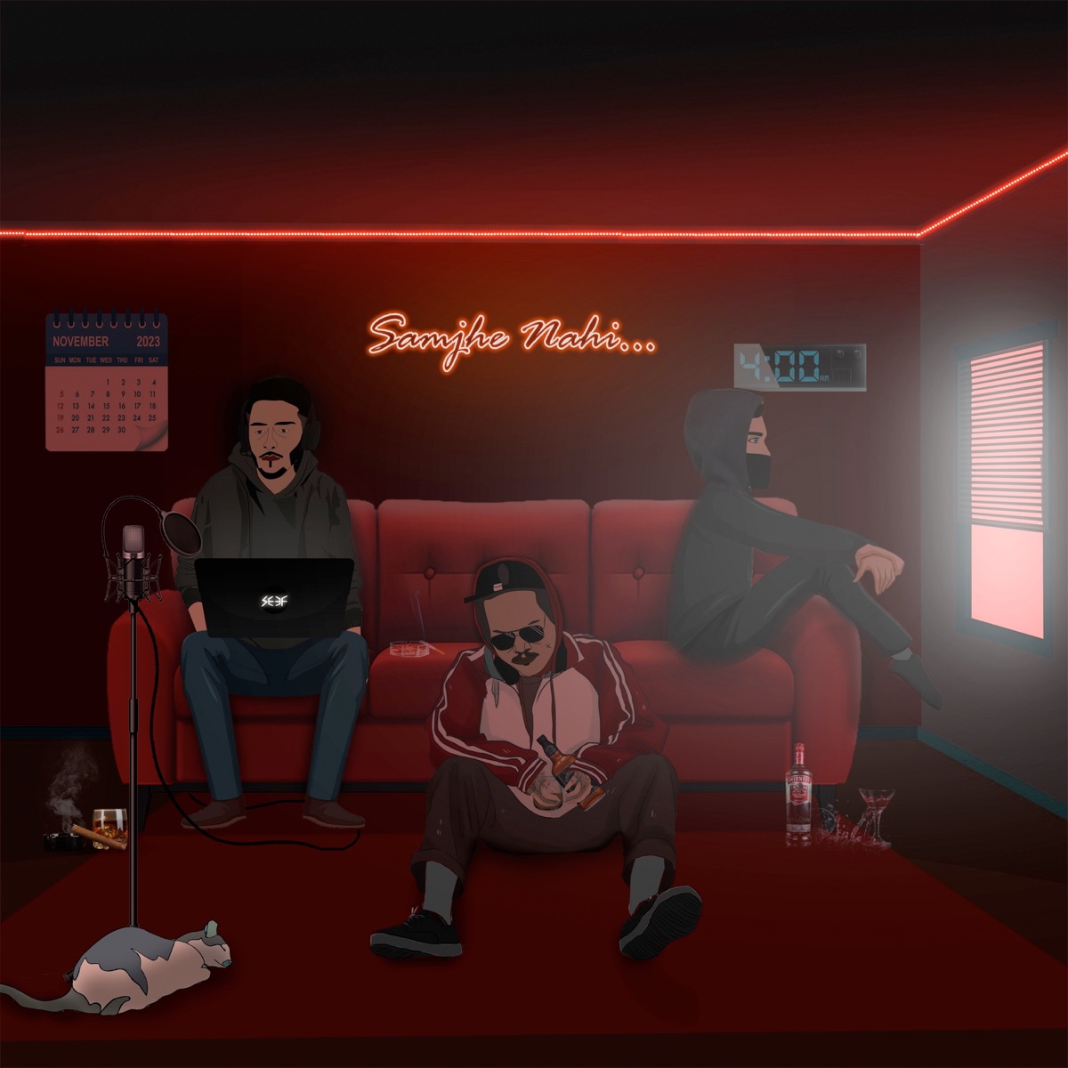EP: Samjhe Nahi - EP by Seef, AMN & NovDep album cover