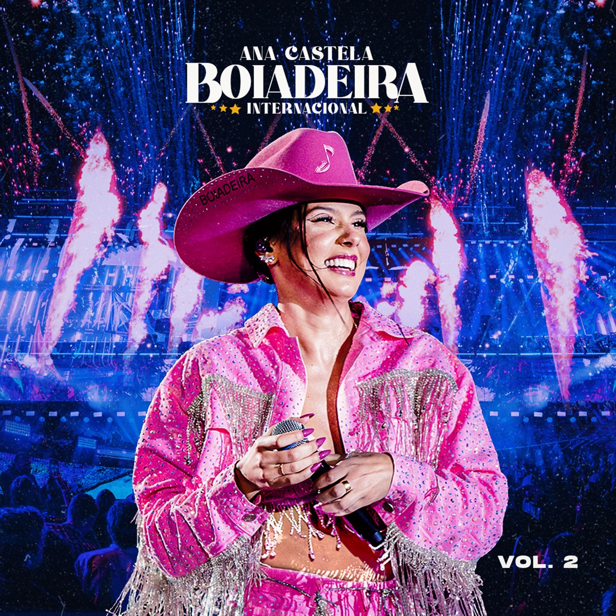 Boiadeira Internacional, Vol. 2 (Ao Vivo) - EP by Ana Castela album cover