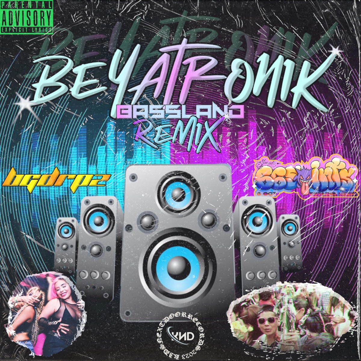 BeYaTrÖniK (Bassland Remix) - Single by BigDropz album cover