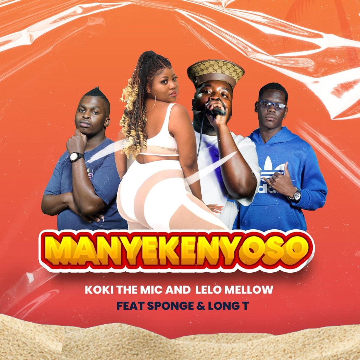 Manyekenyoso (feat. Koki the Mic, Long T & Sponge) - Single by Lelo Melloww album cover