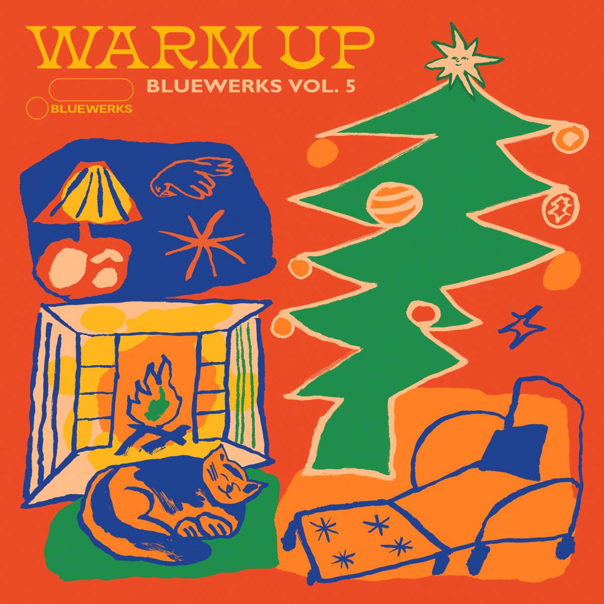 Bluewerks Vol. 5: Warm Up - EP by Bluewerks & Sebastian Kamae album cover