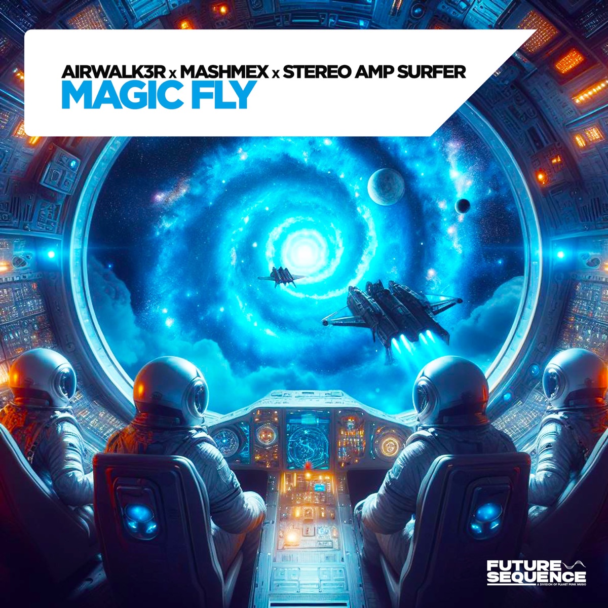 Magic Fly - Single by Airwalk3r, Mashmex & Stereo Amp Surfer album cover