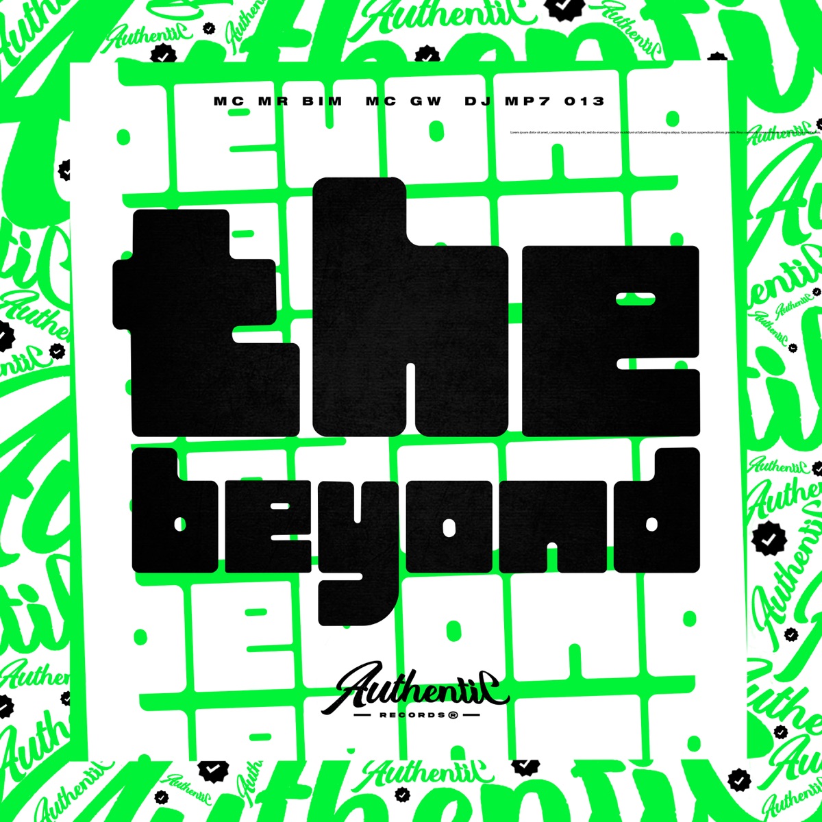 The Beyond (feat. MC Mr Bim & MC GW) - Single by DJ MP7 013 album cover