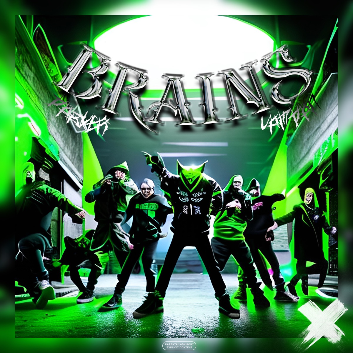 Brains - Single by VAMDAN & Danker album cover