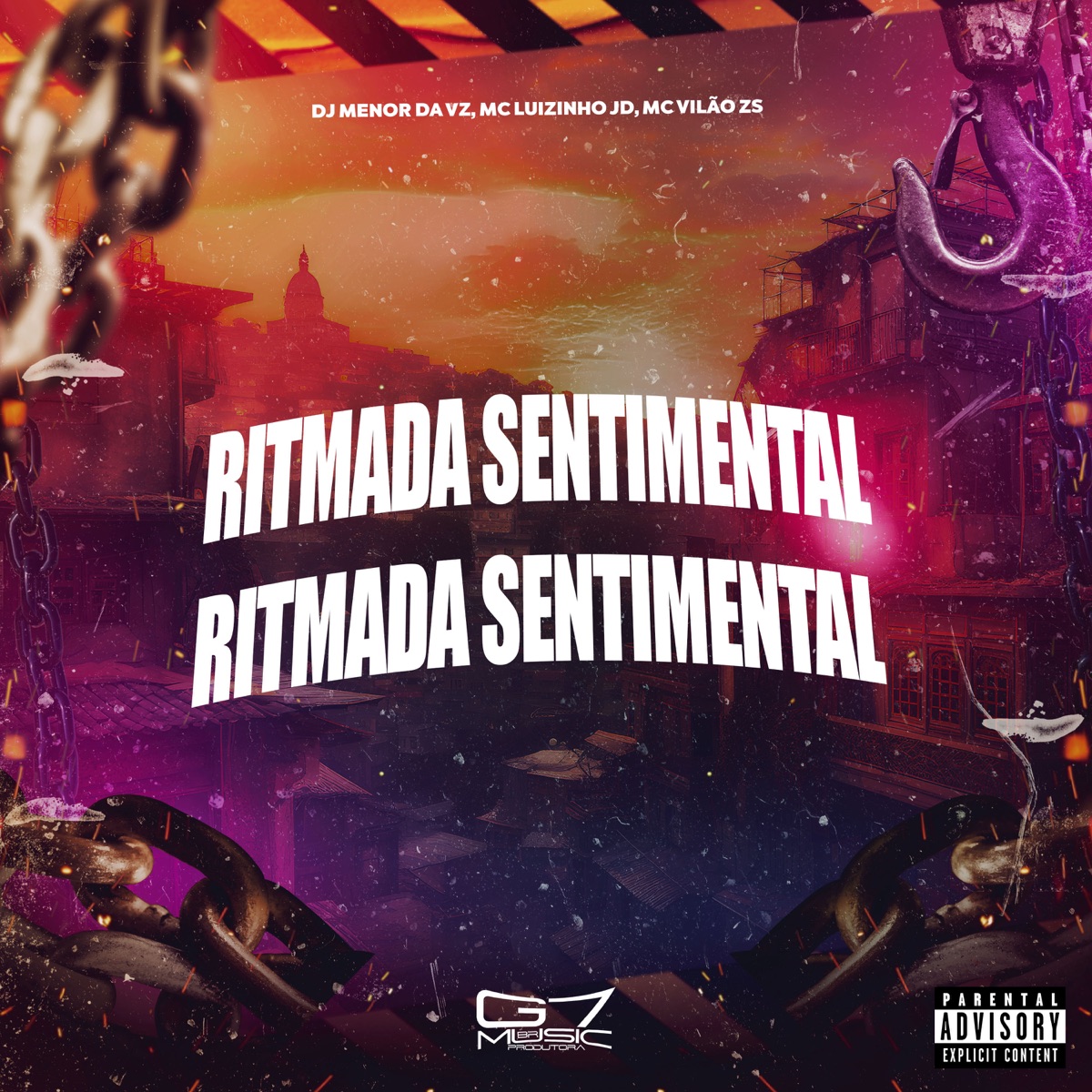 Ritmada Sentimental - Single by DJ MENOR DA VZ, Mc luizinho jd & MC VILÃO ZS album cover