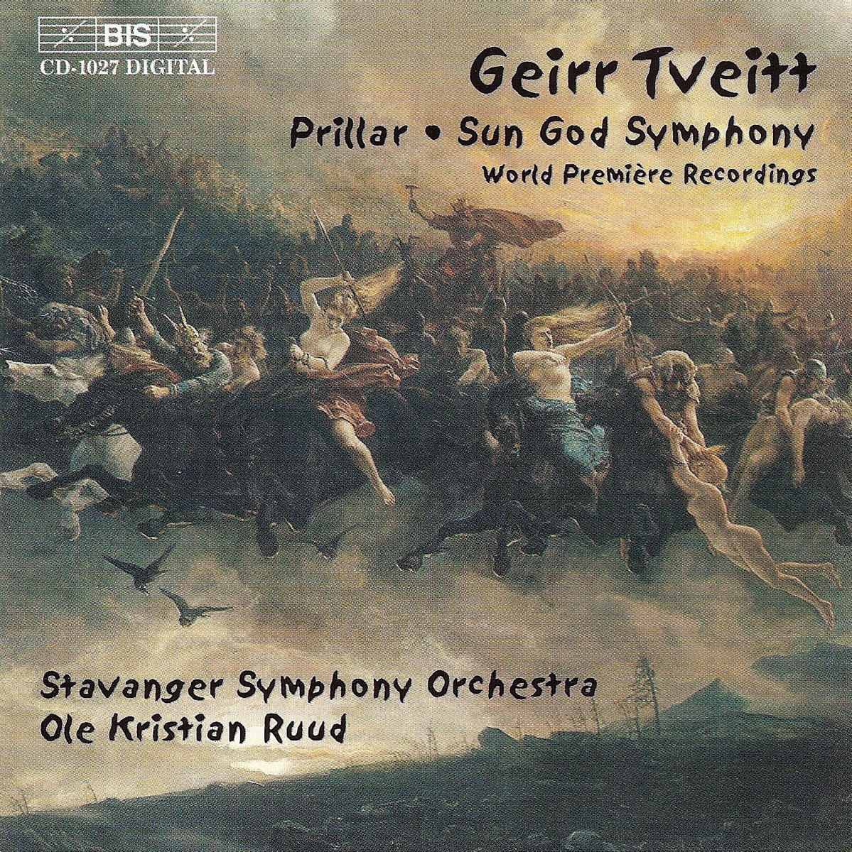 Tveitt: Prillar, Op. 8 / Sun God Symphony, Op. 81 by Stavanger Symfoniorkester & Ole Kristian Ruud album cover