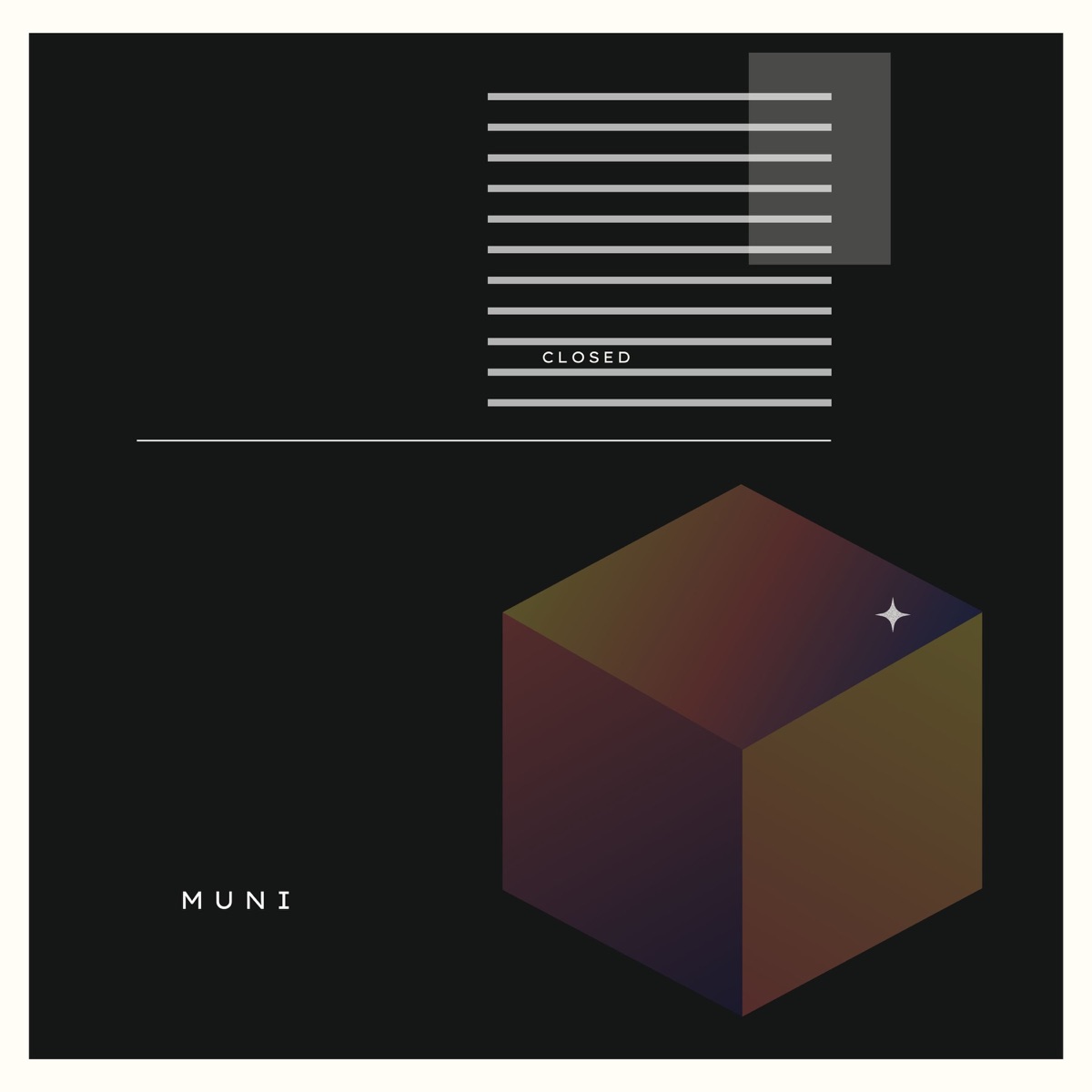 Closed - Single by Muni album cover