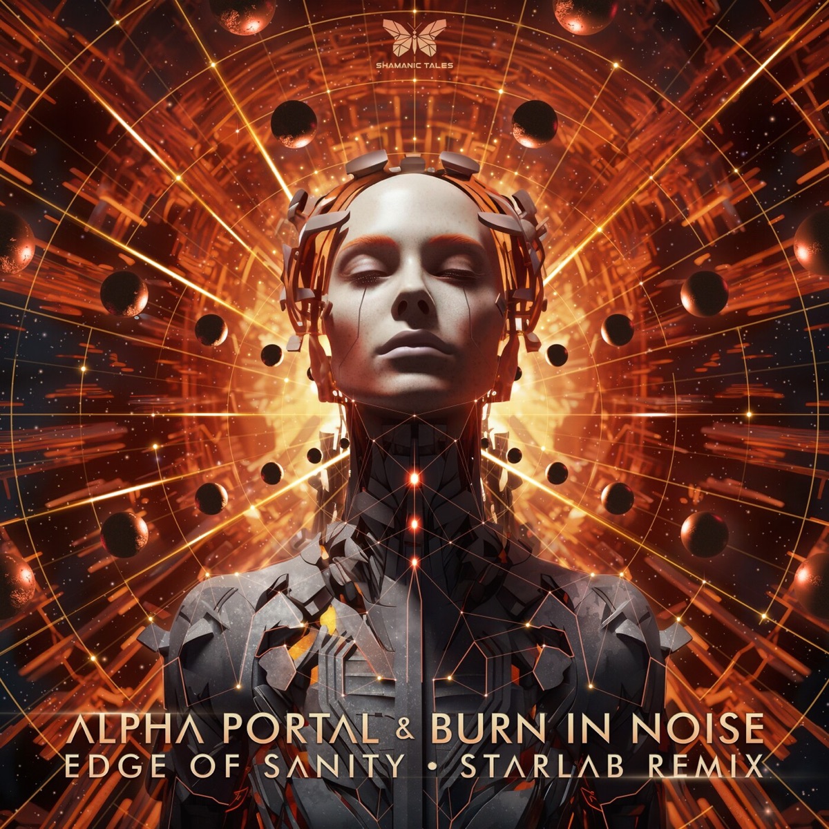 Edge of Sanity (StarLab Remix) - Single by Alpha Portal & Burn in Noise album cover