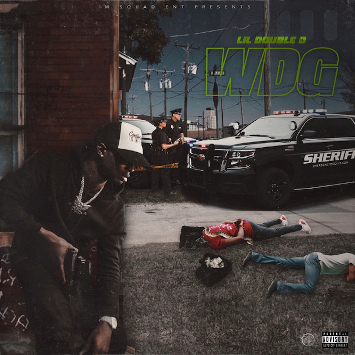 Walk Down Gang by Lil Double 0 album cover artwork