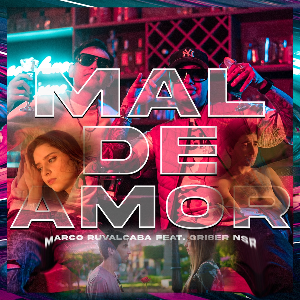 Mal de Amor (feat. Griser Nsr) - Single by Marco Ruvalcaba & NamiHits album cover
