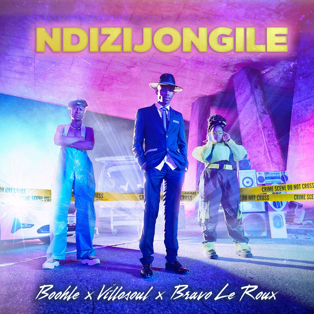 Ndizijongile - Single by Boohle, Villosoul & Bravo Le Roux album cover