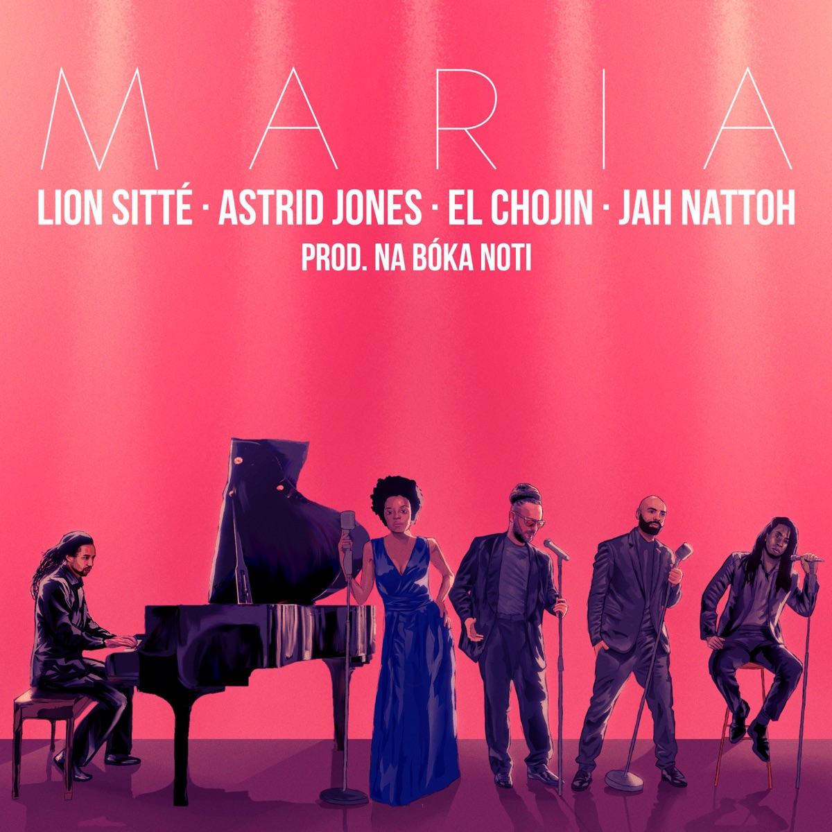 María (feat. Lion Sitté & Astrid Jones) - Single by Na Bóka Noti, El Chojin & Jah Nattoh album cover