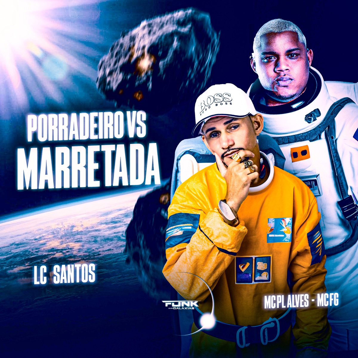 Porradeiro Vs Marretada - Single by mc pl alves, MC FG & LC Santos album cover