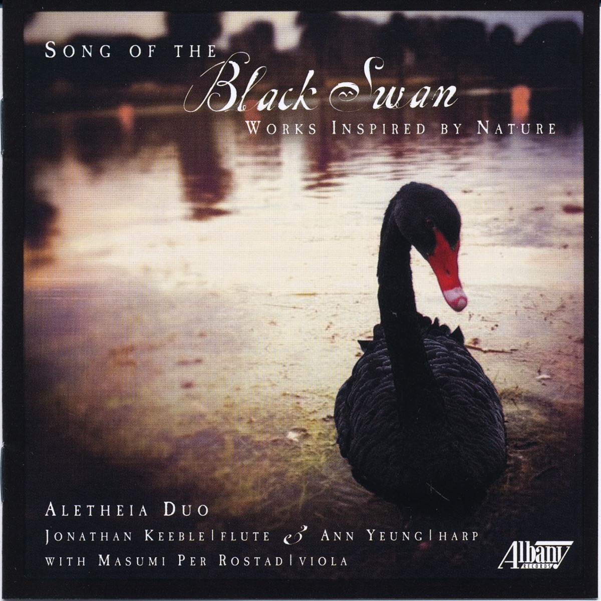 Song of the Black Swan by Jonathan Keeble, Ann Yeung & Masumi Per Rostad album cover
