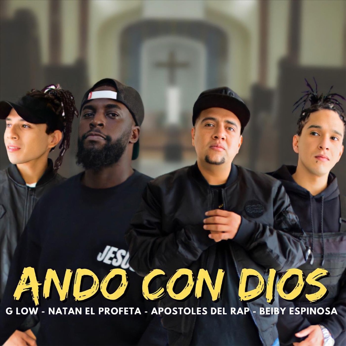 Ando Con Dios - Single by G Low, Apostoles del Rap, Natan El Profeta & Beiby Espinosa album cover