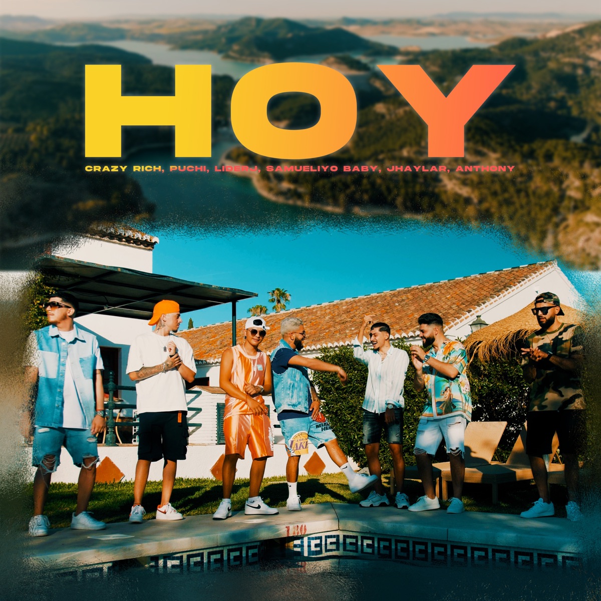 Hoy (feat. Jhaylar, Liderj, Anthony & Samueliyo Baby) - Single by Crazy Rich & El Puchi album cover