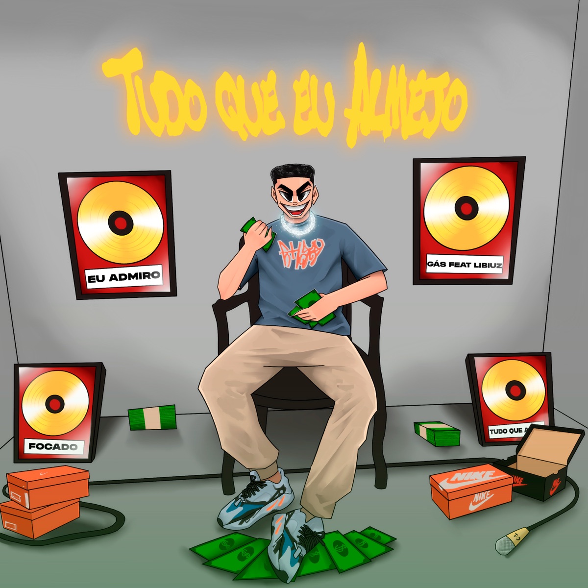 Tudo Que Eu Almejo - EP by Nicolas Nunesz album cover